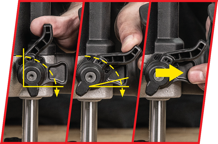 Auto-locking Plunge Auto-locking Plunge