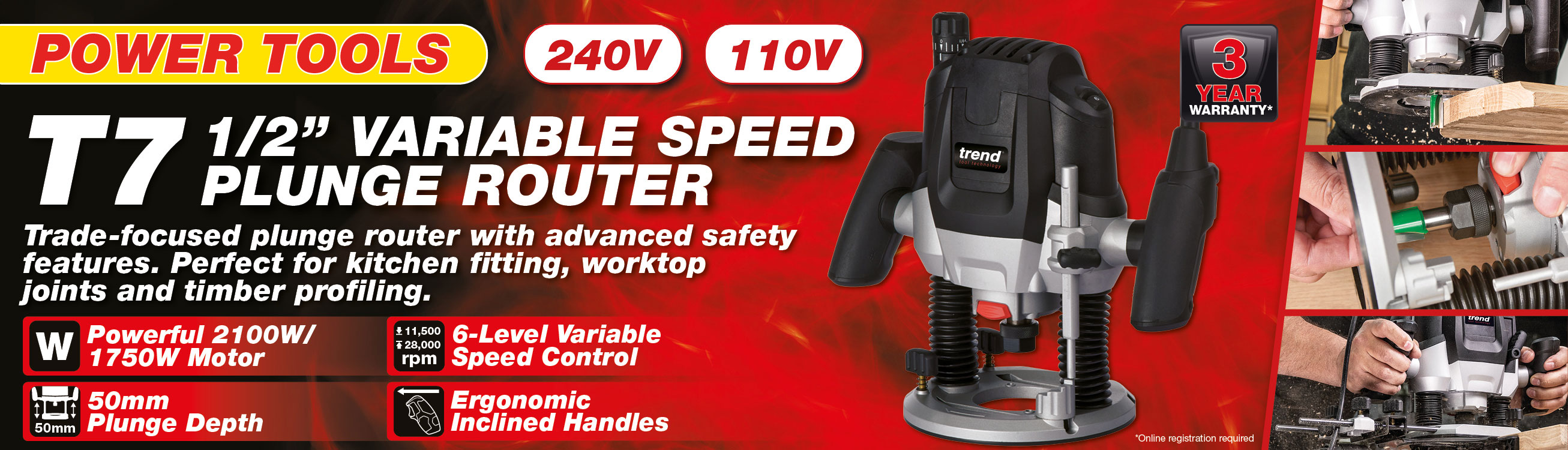 Trend T7 Router Trend T7 Router